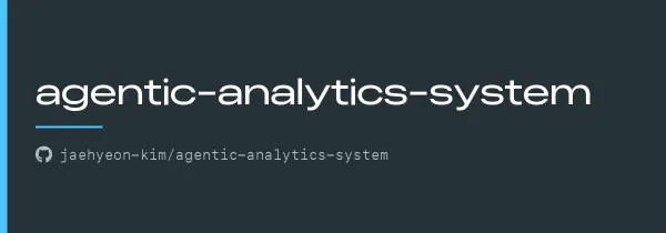 agentic-analytics-system