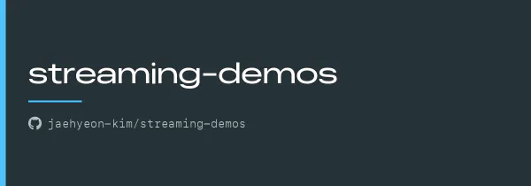 streaming-demos